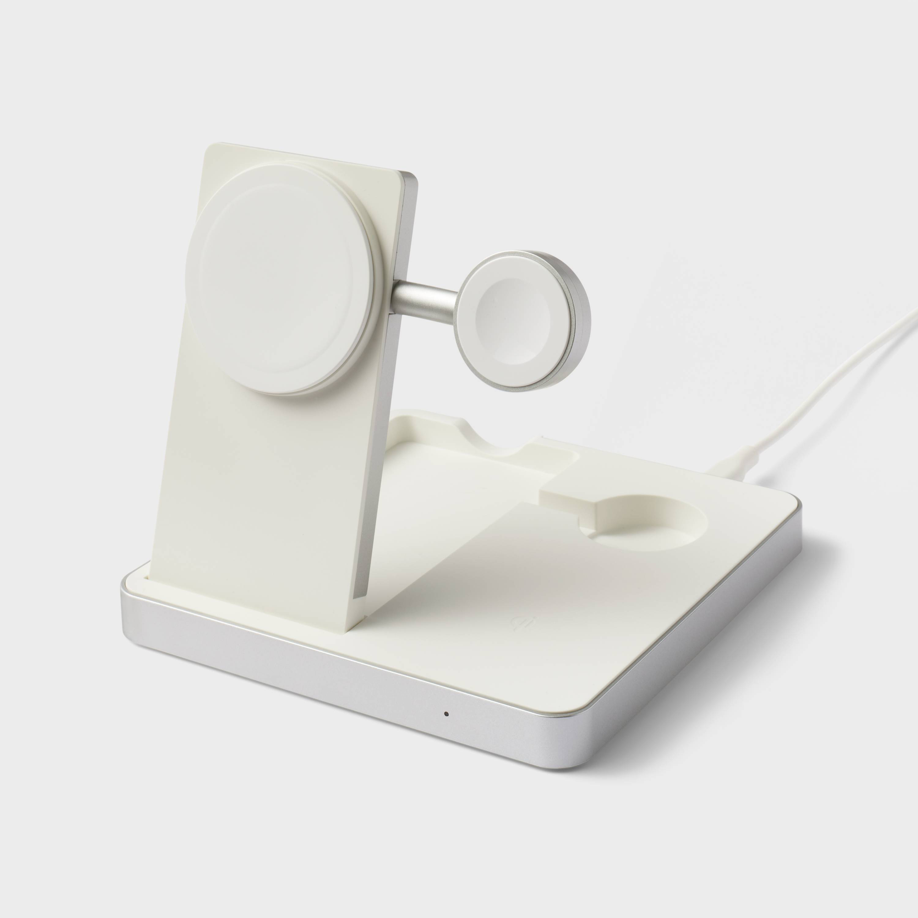 3-in-1-Charger-Stand-White