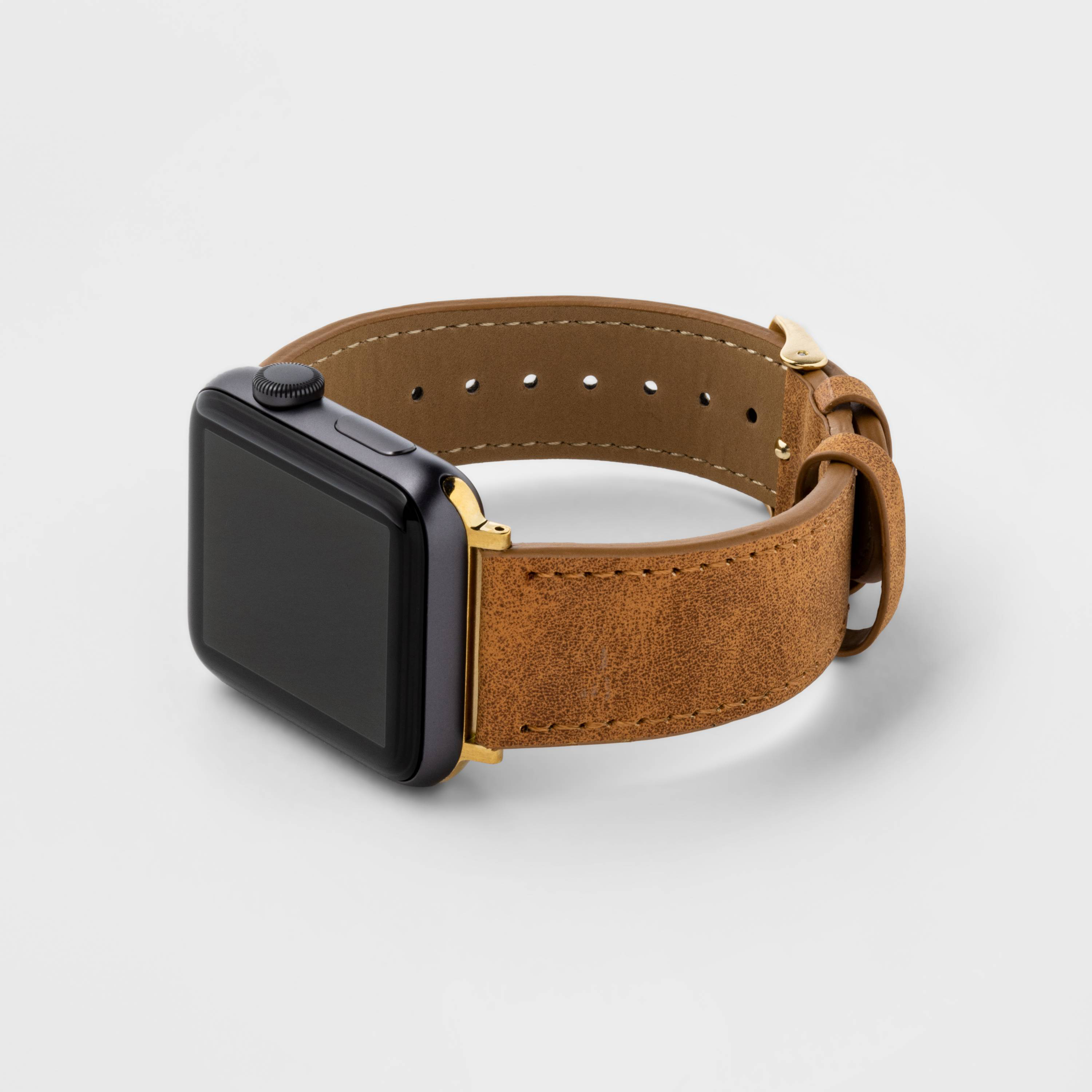 Apple-Watch-Band-Brown-PU