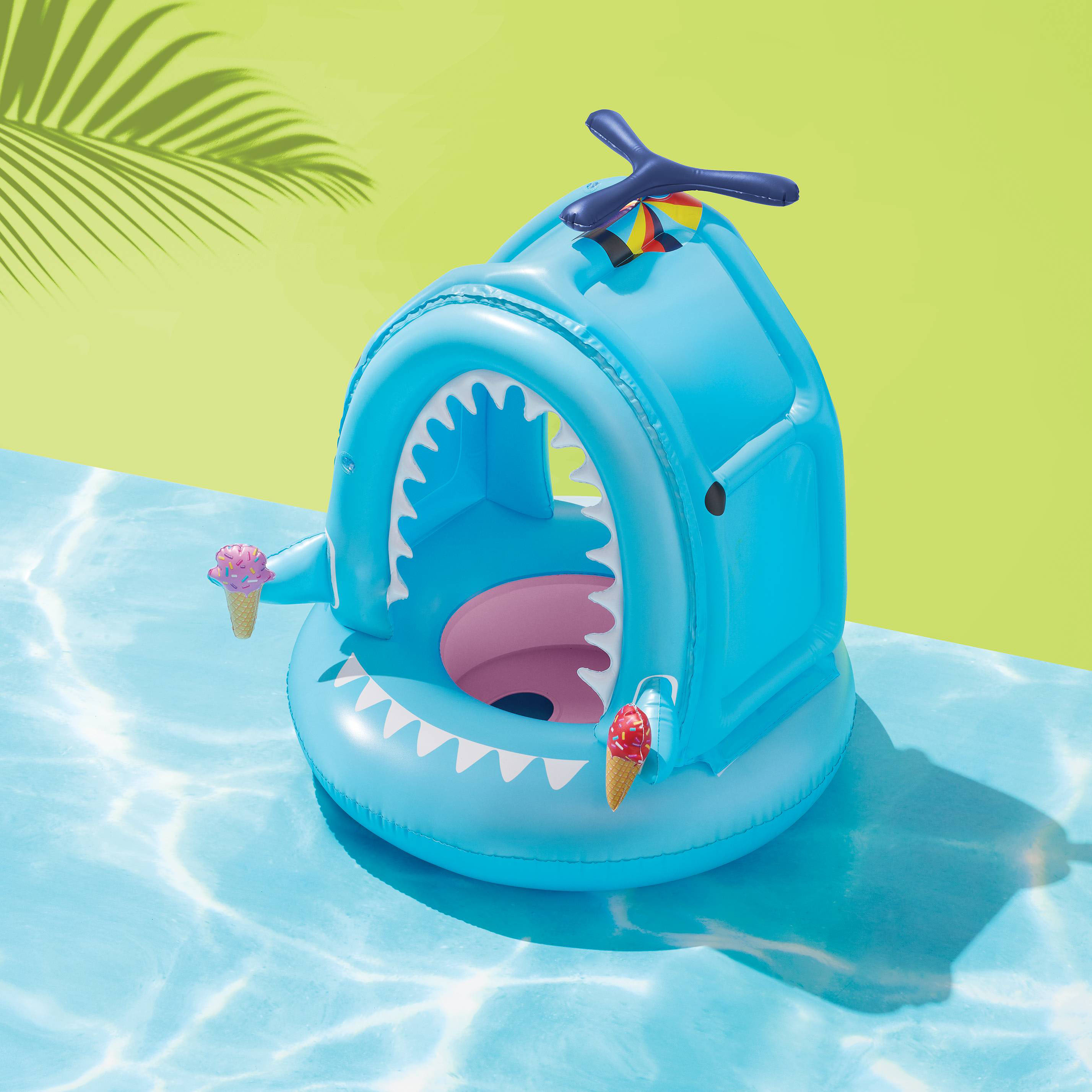 Kid-Float-shark